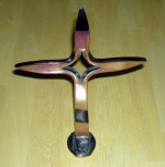 railroad spike cross